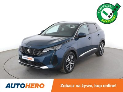 Peugeot 3008 lift automat virtual cocpit półskóra navi kamery grzane fotele II (2016-)