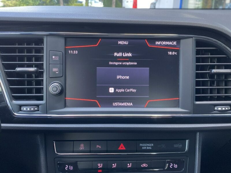 Seat Leon FR , Automat, Full LED, Pół skóry, Gwarancja III (2012-)