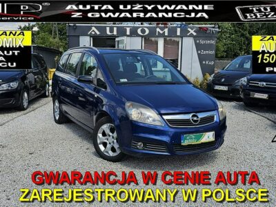 Opel Zafira Navi! PRZEBIEG! !Najlepszy1,9CDTI!! 7 Os *Udok.Przebieg *Gwarancja*Zam B (2005-2011)