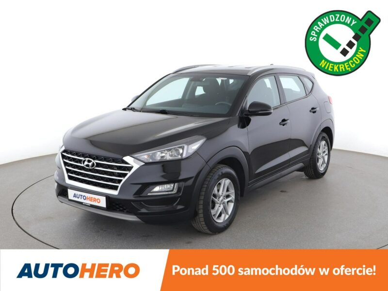 Hyundai Tucson FL 1.6 TGDI Automat 4WD Klima Tempomat Grzane Fotele Kierownica Kamera III (2015-2020)