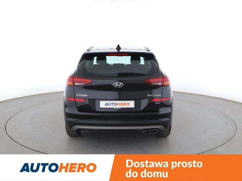 Hyundai Tucson FL 1.6 TGDI Automat 4WD Klima Tempomat Grzane Fotele Kierownica Kamera III (2015-2020)