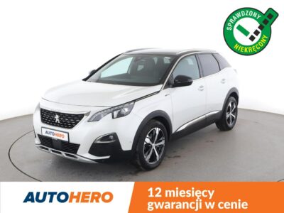 Peugeot 3008 GT, Navi, kam.cofania 180, pamiec foteli, podg.fotele, aut.klima II (2016-)