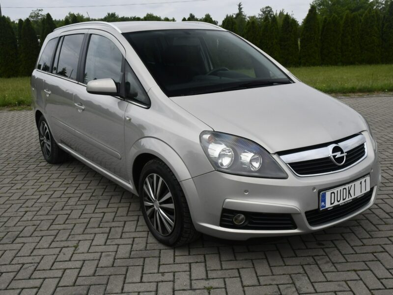 Opel Zafira 1,8benz DUDKI11 7 Foteli.Navi.Klimatronic,Tempomat.kredyt.OKAZJA B (2005-2011)