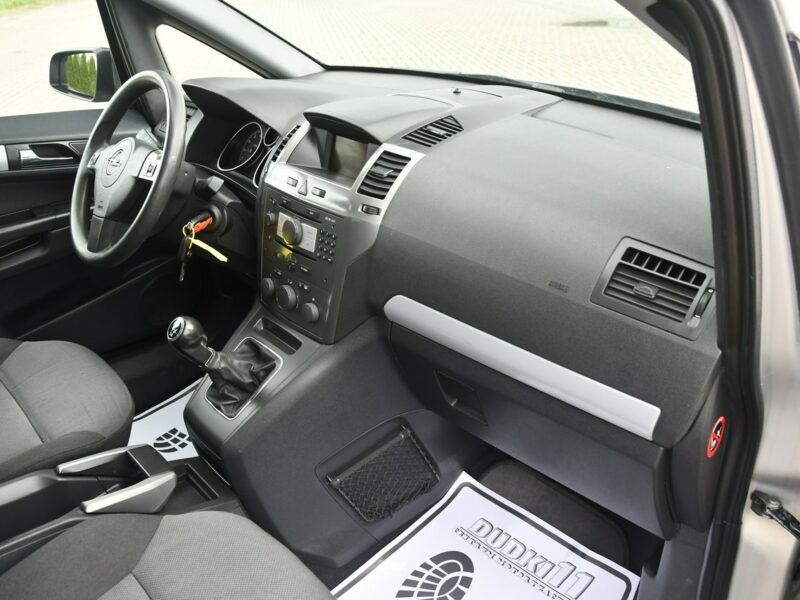 Opel Zafira 1,8benz DUDKI11 7 Foteli.Navi.Klimatronic,Tempomat.kredyt.OKAZJA B (2005-2011)