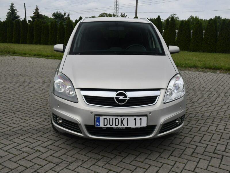 Opel Zafira 1,8benz DUDKI11 7 Foteli.Navi.Klimatronic,Tempomat.kredyt.OKAZJA B (2005-2011)