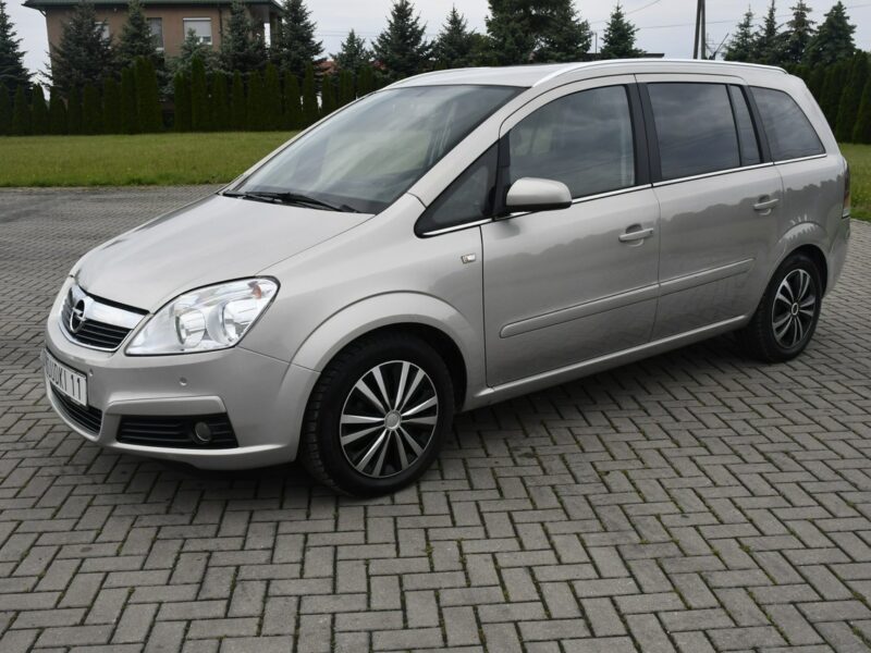 Opel Zafira 1,8benz DUDKI11 7 Foteli.Navi.Klimatronic,Tempomat.kredyt.OKAZJA B (2005-2011)