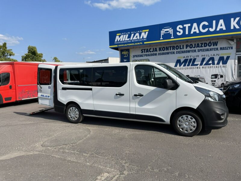 Opel Vivaro Vivaro dla Niepełnosprawnych Inwalida Rampa na 2 Wózki 2019 PFRON II (2014-2019)
