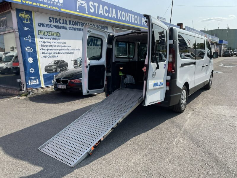 Opel Vivaro Vivaro dla Niepełnosprawnych Inwalida Rampa na 2 Wózki 2019 PFRON II (2014-2019)