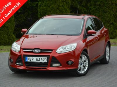 Ford Focus Titanium Race Red Ledy Alu16 z Niemiec Aso Piękny Mk3 (2010-2018)