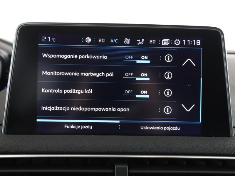 Peugeot 5008 7 os. full LED półskóra navi virtual cocpit kamera i czujniki parkowan II (2017-)
