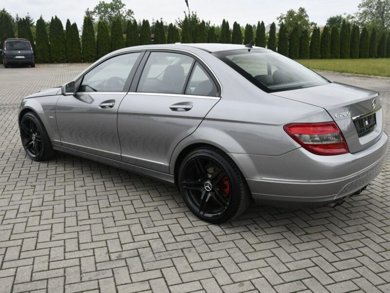 Mercedes C 200 2,2cdi Avantgarde. Navi.Automat.Pól-Skóry.Klimatr 2 str.El.Fotele. W204 (2007-2014)