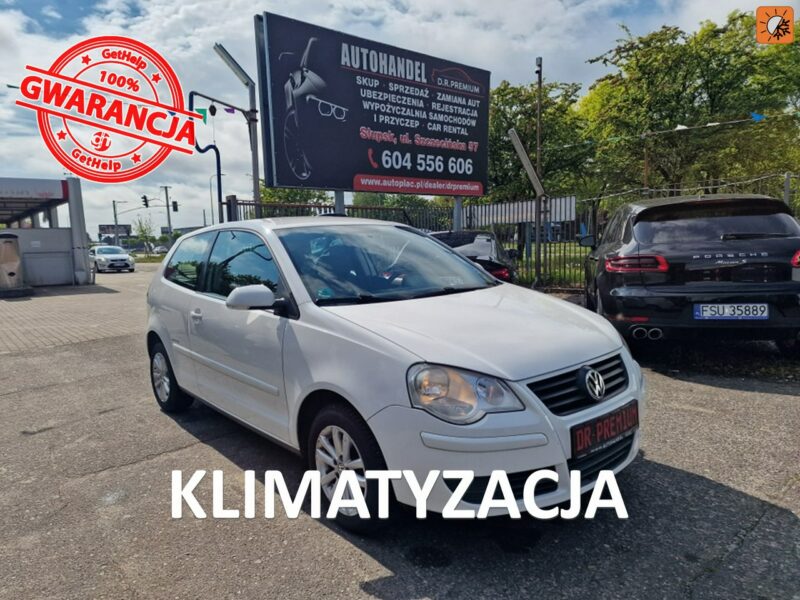 Volkswagen Polo 1.4 TDI 69 KM, Klimatyzacja, Alufelgi, Dwa Klucze, Nowe Sprzęgło IV FL (2005-2009)
