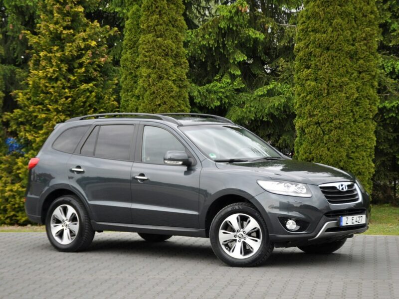 Hyundai Santa Fe 2.2CRDi(197KM)*4WD*Xenon*Navi*Kamera*Skóry*Grzana Kierownica*Alu18"ASO II (2006-2012)