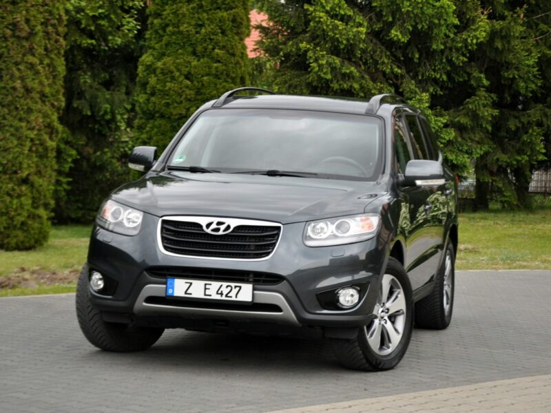 Hyundai Santa Fe 2.2CRDi(197KM)*4WD*Xenon*Navi*Kamera*Skóry*Grzana Kierownica*Alu18"ASO II (2006-2012)