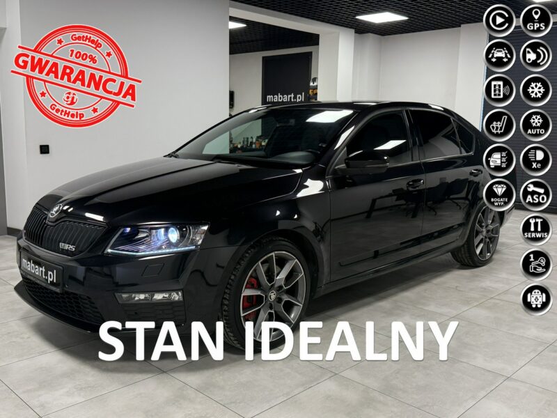 Škoda Octavia RS 2.0 TDI 184KM*VRSMode*KeyLessGo*LED*Bi-Xenon*Navi*Skóry*HAK*Niemiec III (2013-)