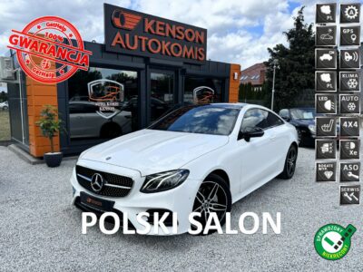 Mercedes E 220 Polski Salon, Pełny serwis, Panorama dach, Kamera cofania, LED, AMG W213 (2016-)