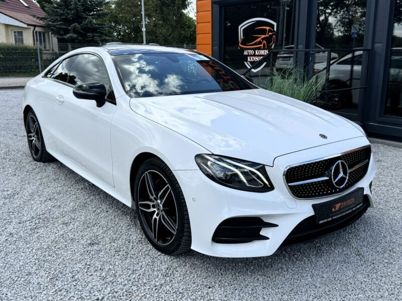 Mercedes E 220 Polski Salon, Pełny serwis, Panorama dach, Kamera cofania, LED, AMG W213 (2016-)