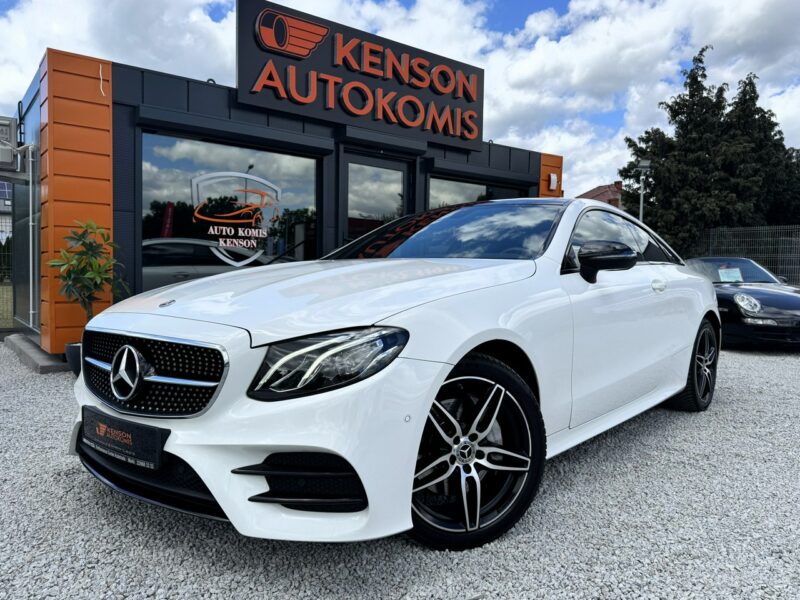 Mercedes E 220 Polski Salon, Pełny serwis, Panorama dach, Kamera cofania, LED, AMG W213 (2016-)