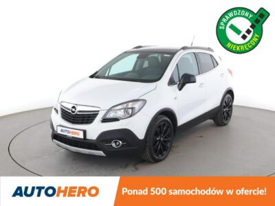 Opel Mokka półskóra navi klima auto grzane fotele kamera i czujniki prkowania I (2012-2019)