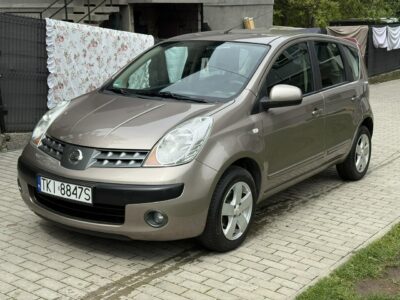Nissan Note 1.4 Benzyna | Serwisowany | Gwarancja | Bogate wyposażenie | Zadbany I (2005-2013)