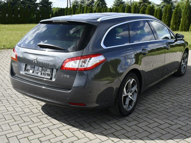 Peugeot 508 SW 2,0hdi Panorama Dach.Asystent pasa.Navi.Kam.Cof.Xenony,Ledy.OKAZJA I (2010-2018)