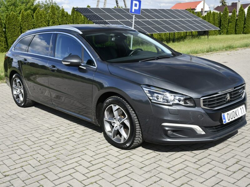 Peugeot 508 SW 2,0hdi Panorama Dach.Asystent pasa.Navi.Kam.Cof.Xenony,Ledy.OKAZJA I (2010-2018)