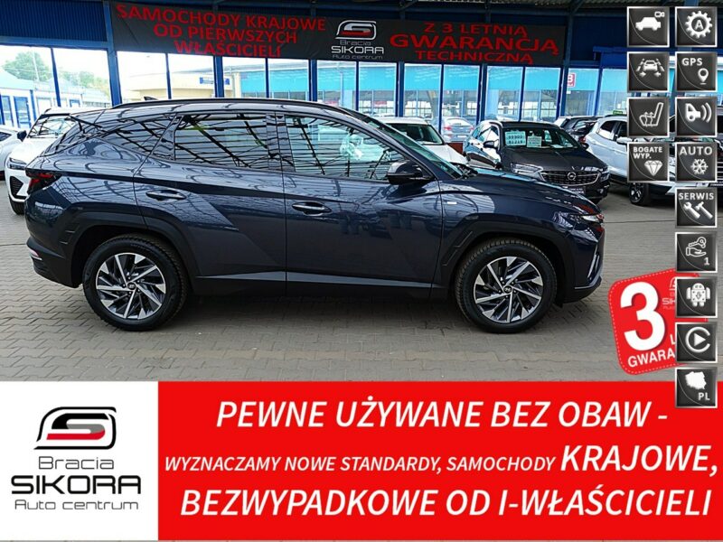 Hyundai Tucson Automat 7DCT 48V Navi+Kamera+LED ORYGINAŁ 1WŁ Krajowy Bezwypadkow F23% IV (2020-)