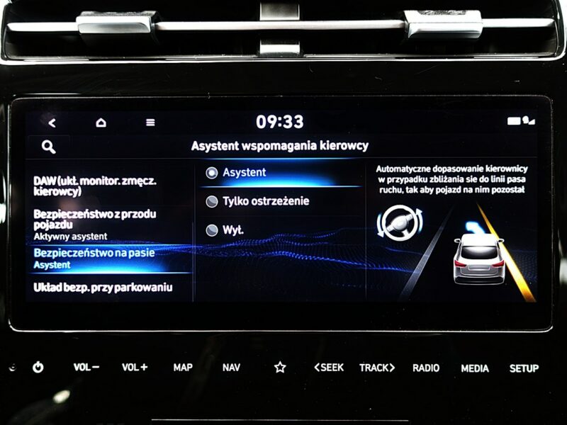 Hyundai Tucson Automat 7DCT 48V Navi+Kamera+LED ORYGINAŁ 1WŁ Krajowy Bezwypadkow F23% IV (2020-)