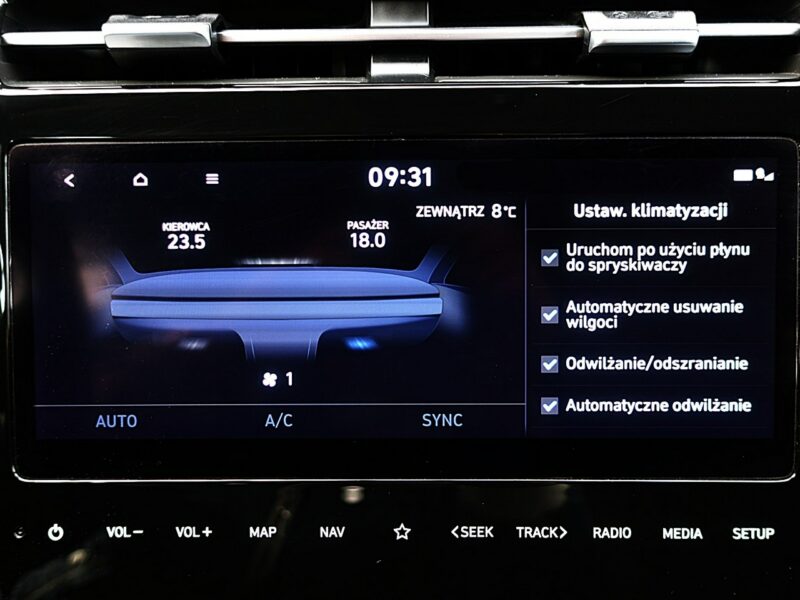 Hyundai Tucson Automat 7DCT 48V Navi+Kamera+LED ORYGINAŁ 1WŁ Krajowy Bezwypadkow F23% IV (2020-)