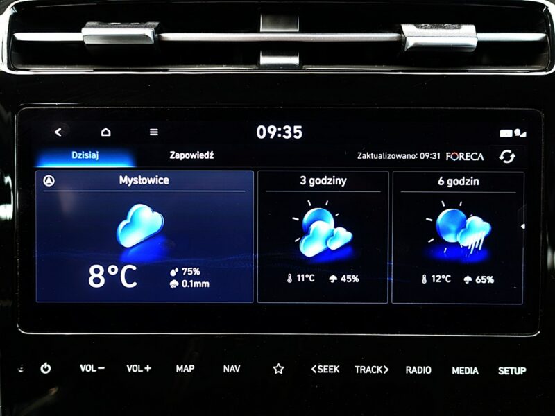 Hyundai Tucson Automat 7DCT 48V Navi+Kamera+LED ORYGINAŁ 1WŁ Krajowy Bezwypadkow F23% IV (2020-)