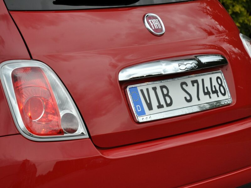 Fiat 500 1.2i(69KM)*Skóry*Klimatyzacja*Chrom*I Właściciel*Alu16"ASO Fiat I (2007-)