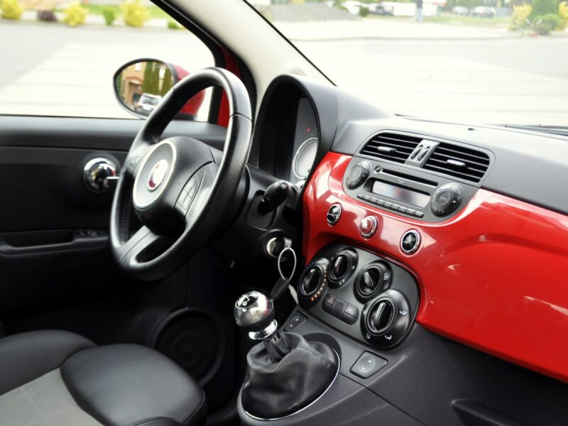 Fiat 500 1.2i(69KM)*Skóry*Klimatyzacja*Chrom*I Właściciel*Alu16"ASO Fiat I (2007-)