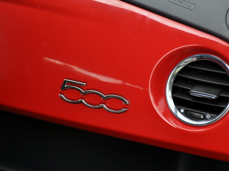 Fiat 500 1.2i(69KM)*Skóry*Klimatyzacja*Chrom*I Właściciel*Alu16"ASO Fiat I (2007-)