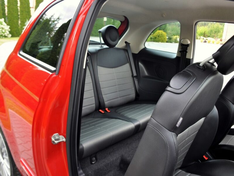 Fiat 500 1.2i(69KM)*Skóry*Klimatyzacja*Chrom*I Właściciel*Alu16"ASO Fiat I (2007-)