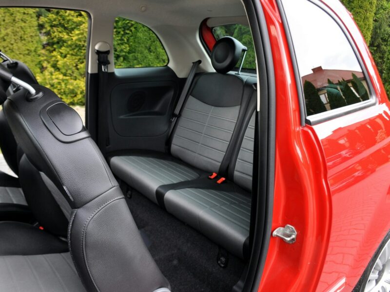 Fiat 500 1.2i(69KM)*Skóry*Klimatyzacja*Chrom*I Właściciel*Alu16"ASO Fiat I (2007-)