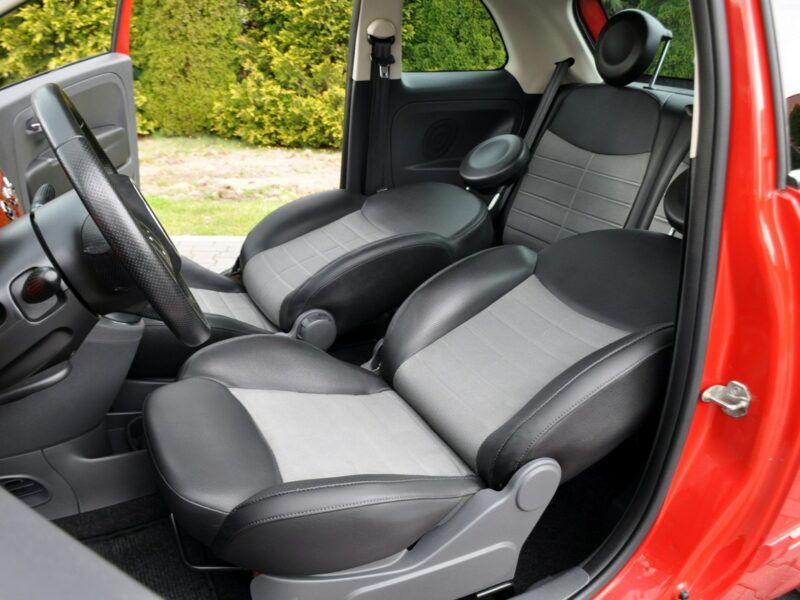 Fiat 500 1.2i(69KM)*Skóry*Klimatyzacja*Chrom*I Właściciel*Alu16"ASO Fiat I (2007-)