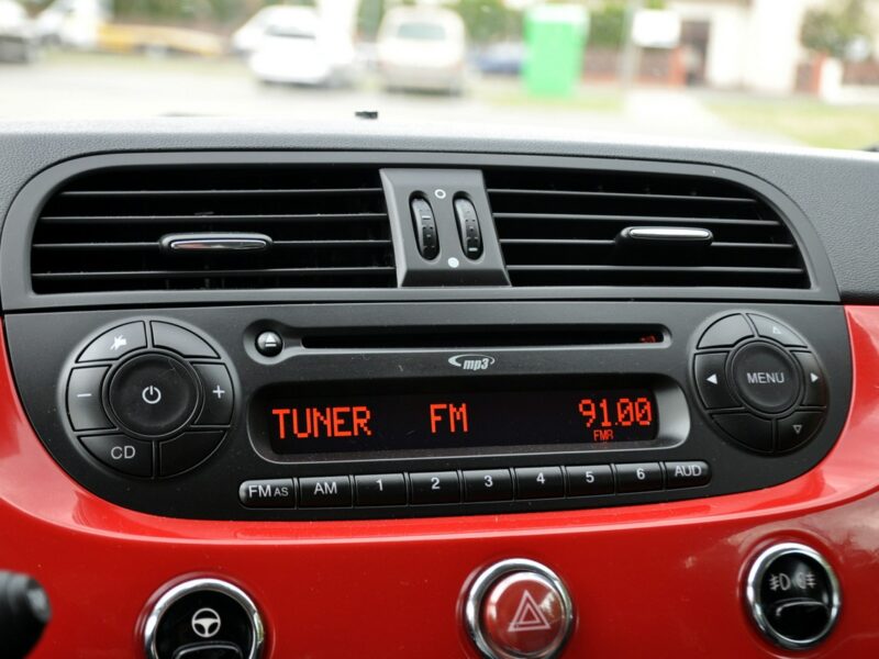 Fiat 500 1.2i(69KM)*Skóry*Klimatyzacja*Chrom*I Właściciel*Alu16"ASO Fiat I (2007-)