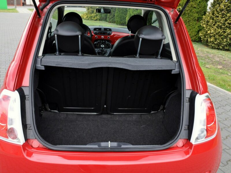 Fiat 500 1.2i(69KM)*Skóry*Klimatyzacja*Chrom*I Właściciel*Alu16"ASO Fiat I (2007-)