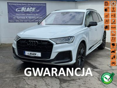 Audi Q7 Salon Polska - Bezwypadkowy - Gwarancja 12 miesięcy - 7 osobowy III (2015-)