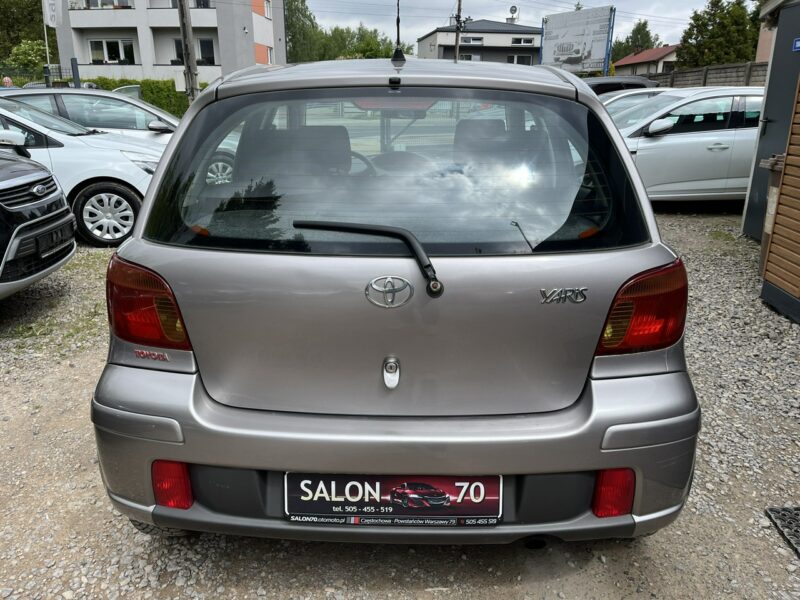 Toyota Yaris 1.5TS SPORT 1wł Klima El szyby Bez Rdzy Stan BDB Bezwypadk OPłacony I (1999-2005)