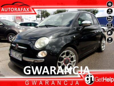 Fiat 500 Klimatronic, 1.4 Sport, Dwa komplety kół, ABS, ASR, Półskóra I (2007-)
