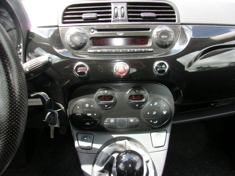 Fiat 500 Klimatronic, 1.4 Sport, Dwa komplety kół, ABS, ASR, Półskóra I (2007-)