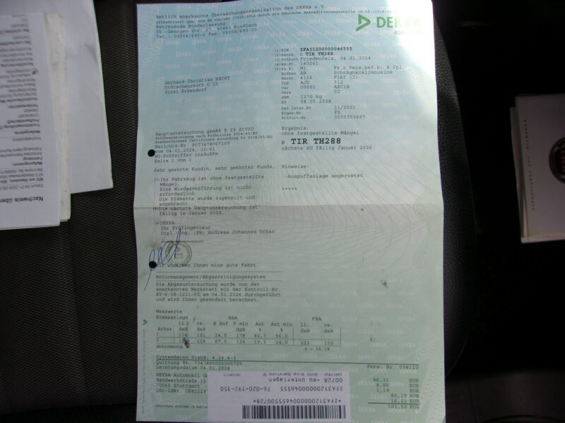 Fiat 500 Klimatronic, 1.4 Sport, Dwa komplety kół, ABS, ASR, Półskóra I (2007-)