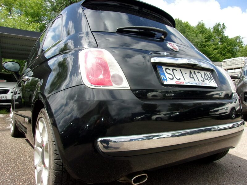 Fiat 500 Klimatronic, 1.4 Sport, Dwa komplety kół, ABS, ASR, Półskóra I (2007-)