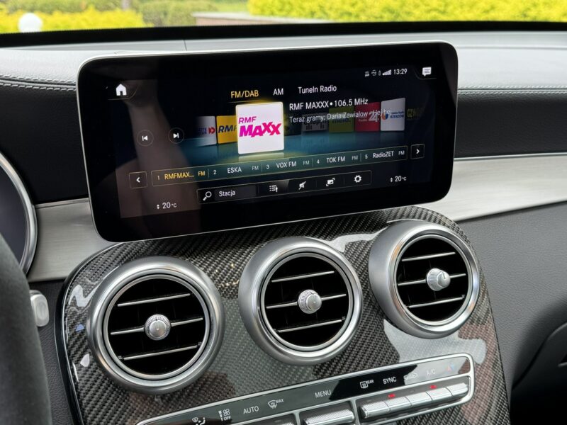 Mercedes GLC 63 AMG S 4Matic+ Salon PL Bezwypadkowa Gwarancja Serwisowany Stan UNIKAT !!!
