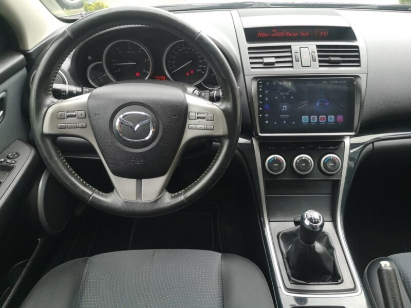 Mazda 6 2.0 D 140KM Klimatronik Nawi Kamera Alu Halogeny Tempomat Gwarancja II (2007-2013)
