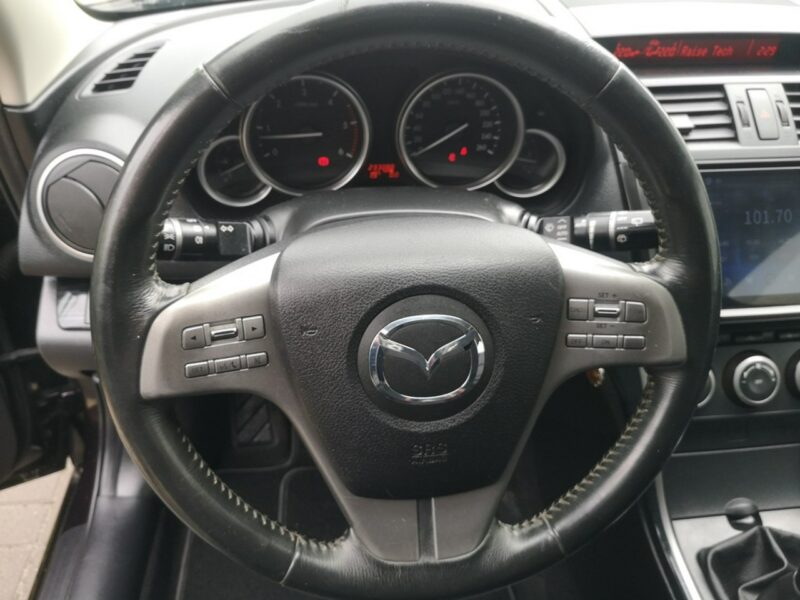 Mazda 6 2.0 D 140KM Klimatronik Nawi Kamera Alu Halogeny Tempomat Gwarancja II (2007-2013)