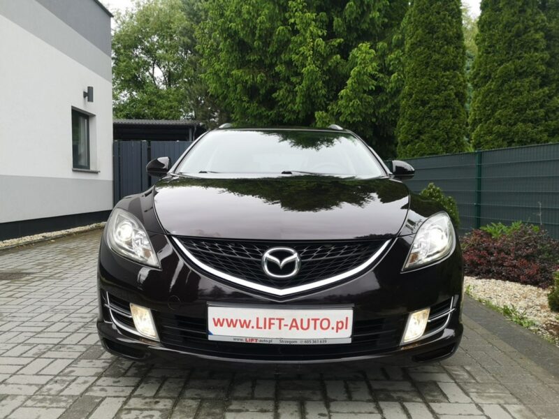 Mazda 6 2.0 D 140KM Klimatronik Nawi Kamera Alu Halogeny Tempomat Gwarancja II (2007-2013)