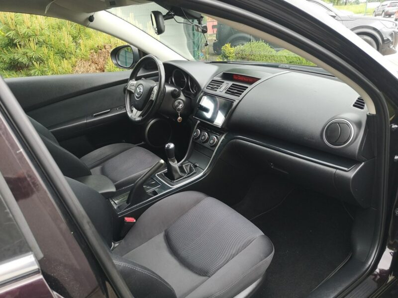 Mazda 6 2.0 D 140KM Klimatronik Nawi Kamera Alu Halogeny Tempomat Gwarancja II (2007-2013)