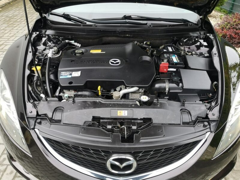 Mazda 6 2.0 D 140KM Klimatronik Nawi Kamera Alu Halogeny Tempomat Gwarancja II (2007-2013)